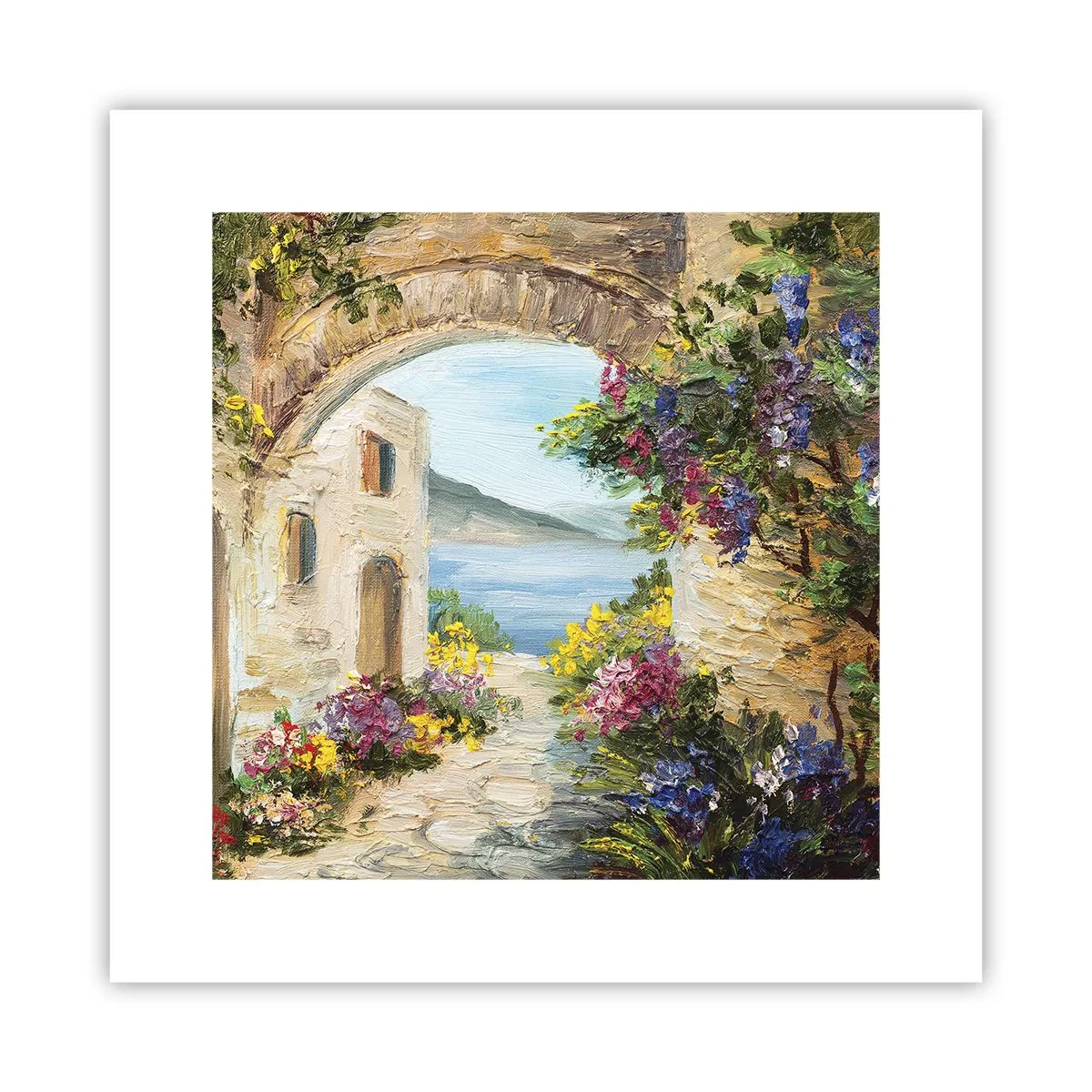 Poster - La bellezza della provincia costiera - 30x30 cm