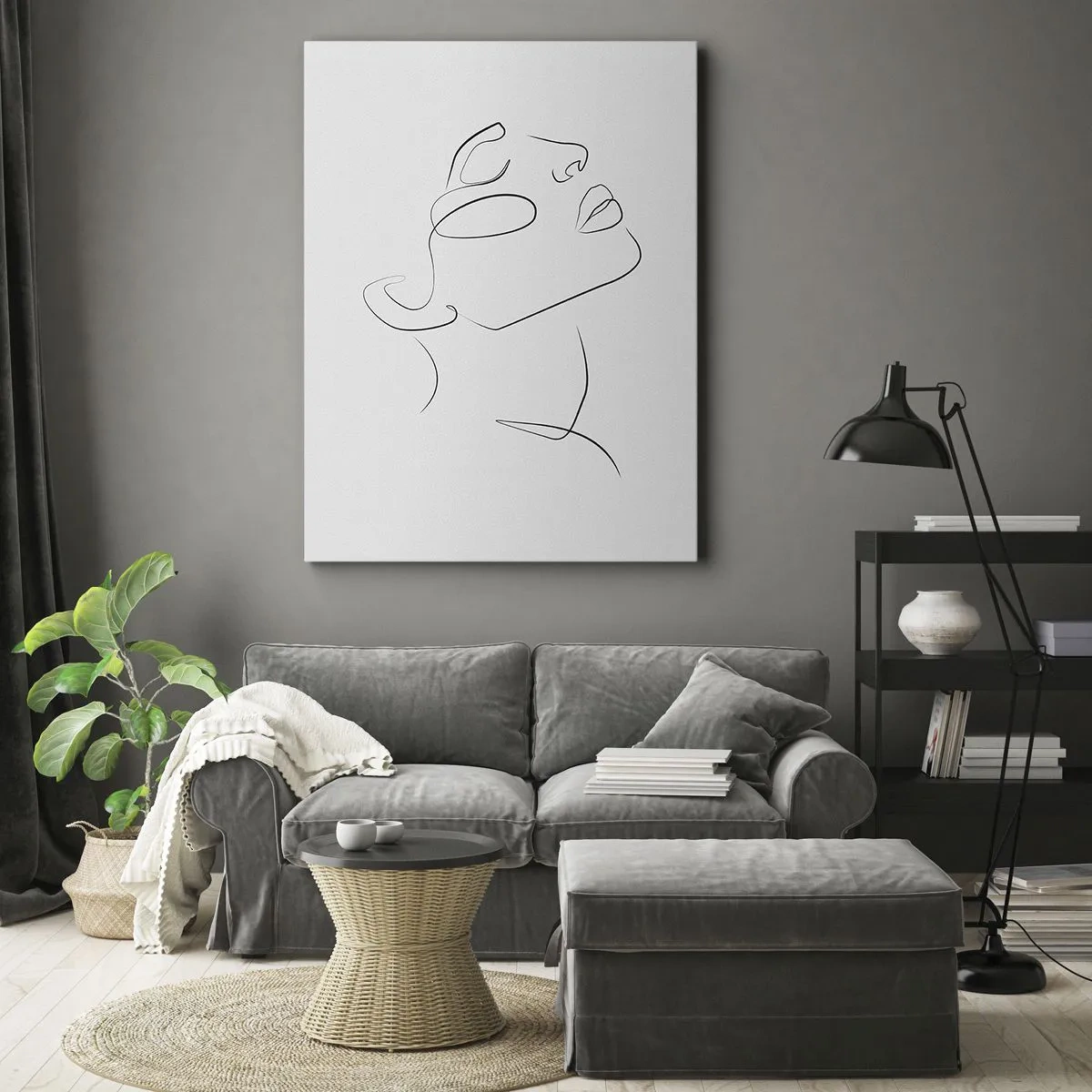 Quadro su tela - Stampe su Tela - I meandri dei sogni - 55x100 cm
