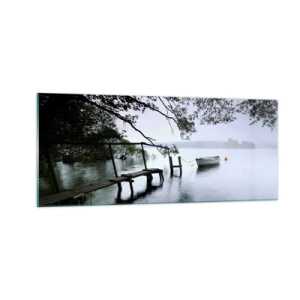 Quadro su vetro - E già ti riposi - 100x40 cm