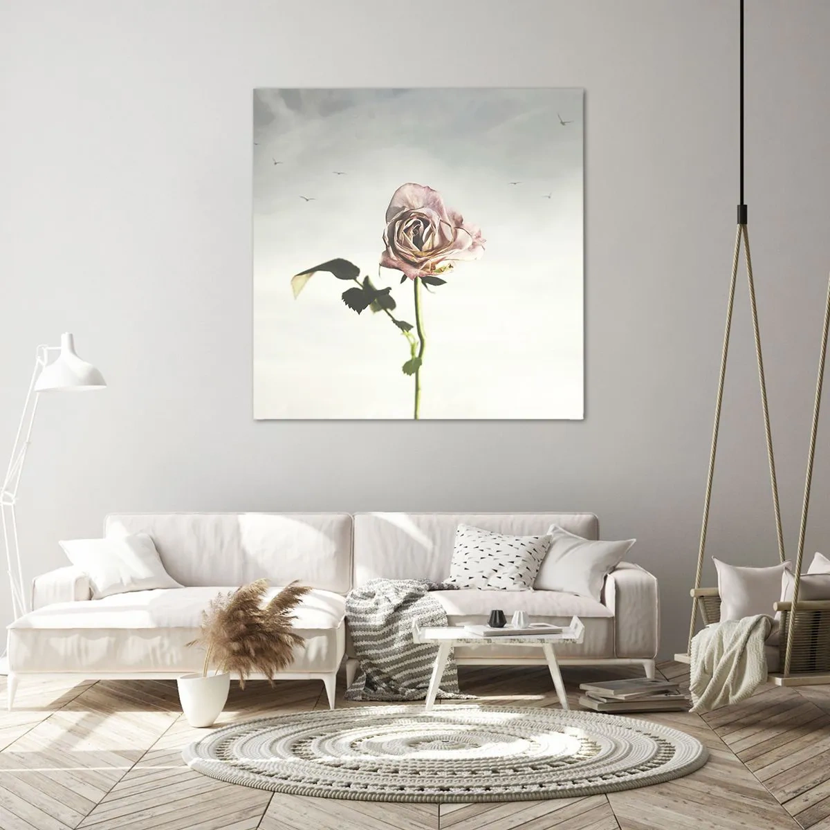 Quadro su tela - Stampe su Tela - Il benvenuto alla primavera - 50x50 cm