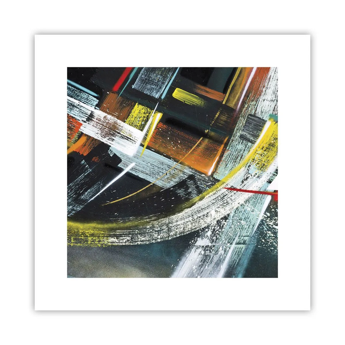 Poster - L'energia del movimento - 30x30 cm