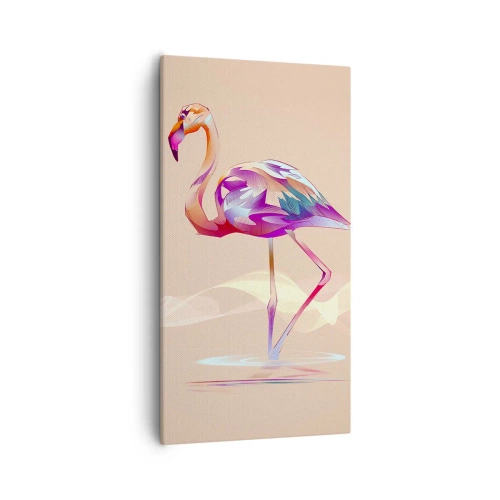 Quadro su tela - Stampe su Tela - L'uccello delle buone emozioni - 55x100 cm