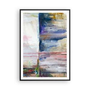 Poster in cornice nera - Impressioni e suggestioni colorate - 70x100 cm