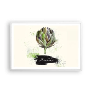 Poster in cornice bianca - Evviva la verdura! - 91x61 cm