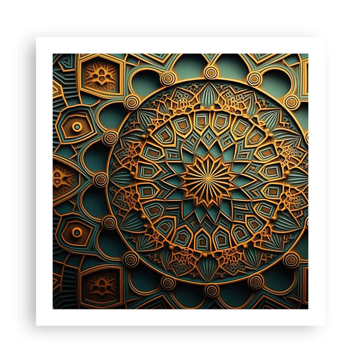 Poster - Atmosfera araba - 60x60 cm