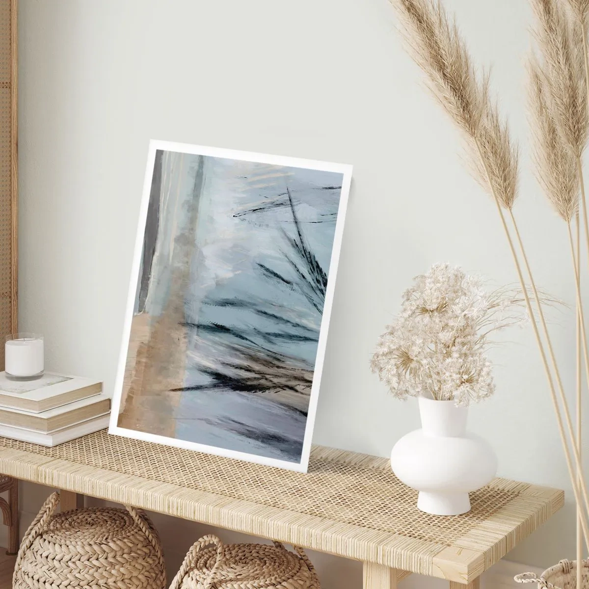 Poster - Campi d'inverno - 40x50 cm