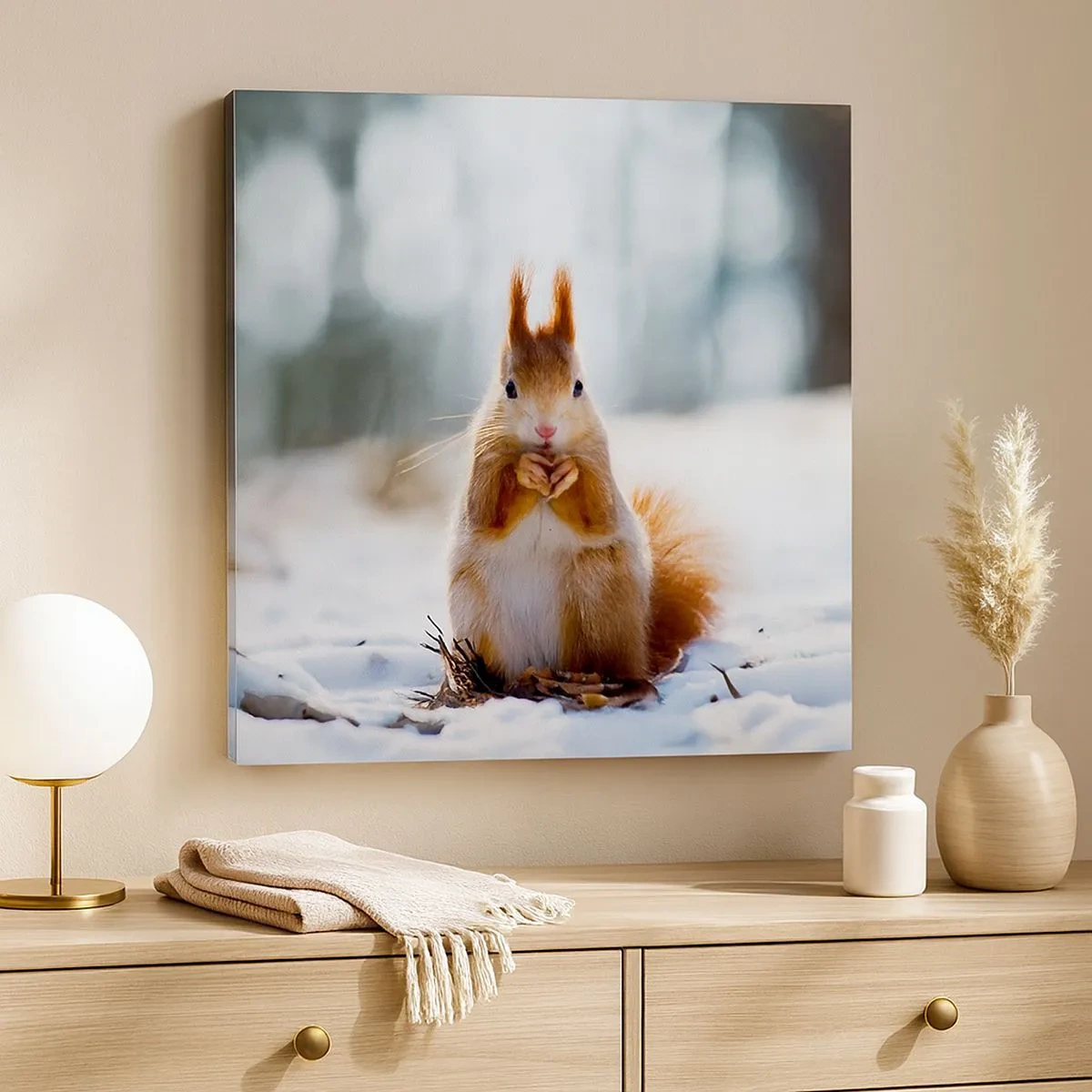 Quadro su tela - Stampe su Tela - Che cosa guardi? - 30x30 cm