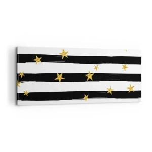 Quadro su tela - Stampe su Tela - Siamo tutti nati sotto una buona stella - 100x40 cm