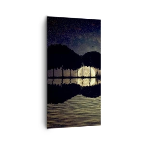 Quadro su tela - Stampe su Tela - Notte ai confini del mondo - 65x120 cm