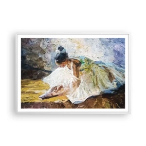 Poster in cornice bianca - Dal quadro di Degas - 100x70 cm