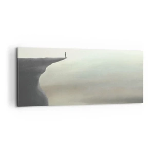 Quadro su tela - Stampe su Tela - Certamente verso l'alto! - 100x40 cm