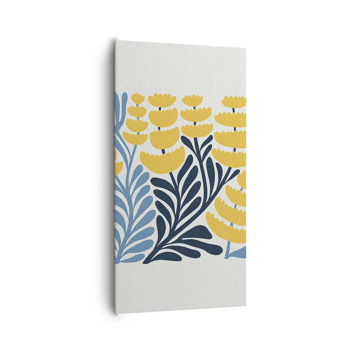 Quadro su tela - Stampe su Tela - Aiuola soleggiata - 65x120 cm