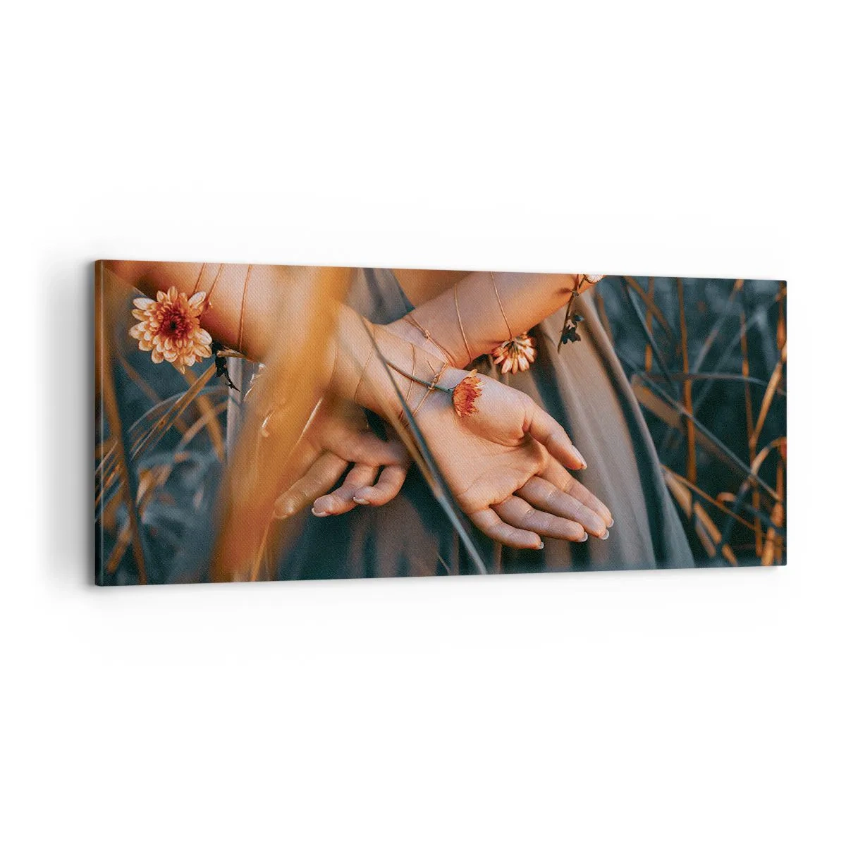 Quadro su tela - Stampe su Tela - Legata alla natura - 100x40 cm