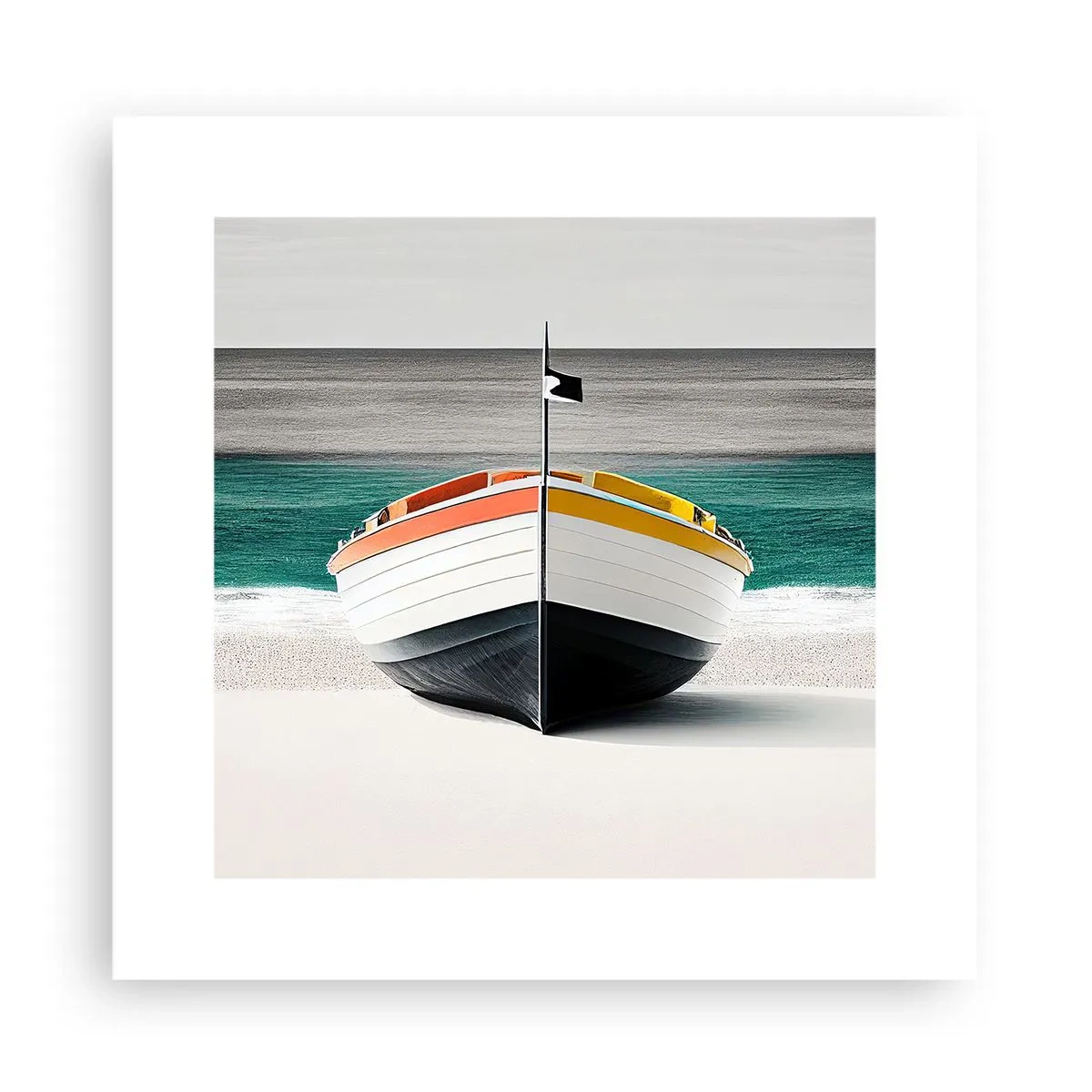 Poster - Al suo posto - 30x30 cm