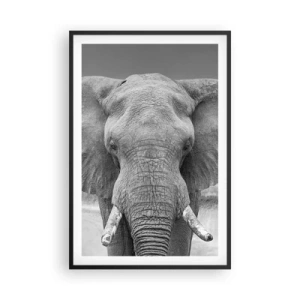 Poster in cornice nera - Benvenuti nel mio mondo - 61x91 cm