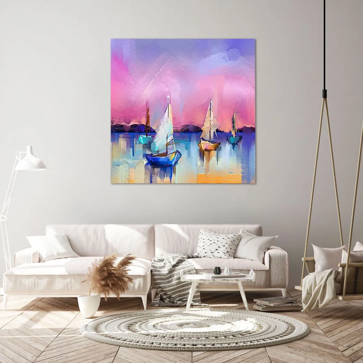 Quadro su tela - Stampe su Tela - Direzione: mare aperto - 50x50 cm