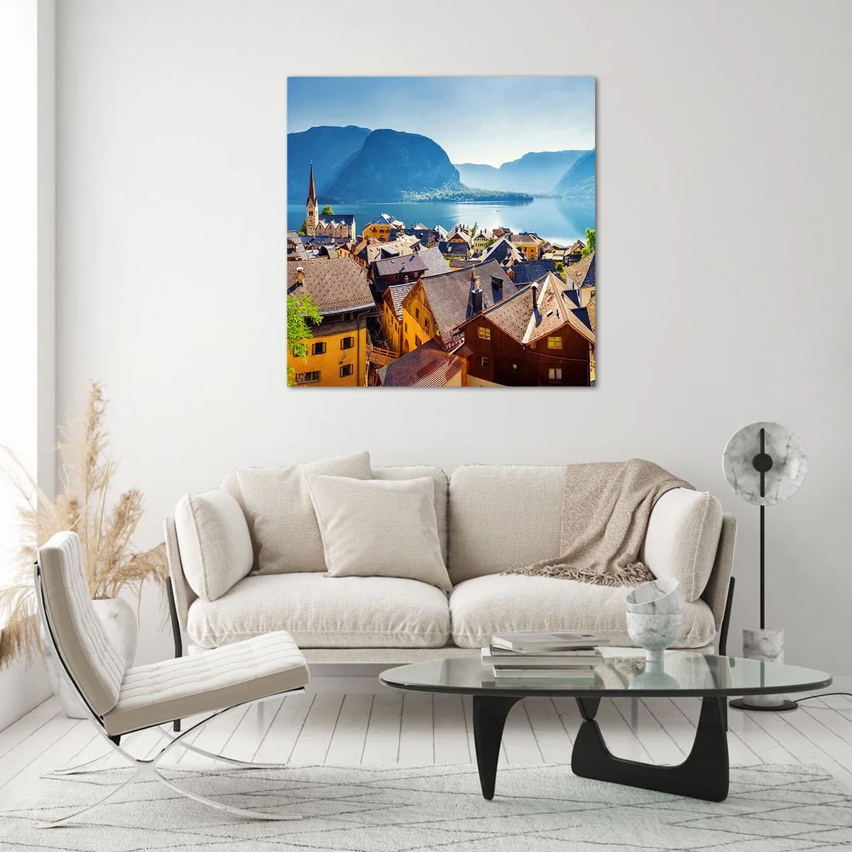 Quadro su vetro - Più pittoresco di così non si può - 40x40 cm