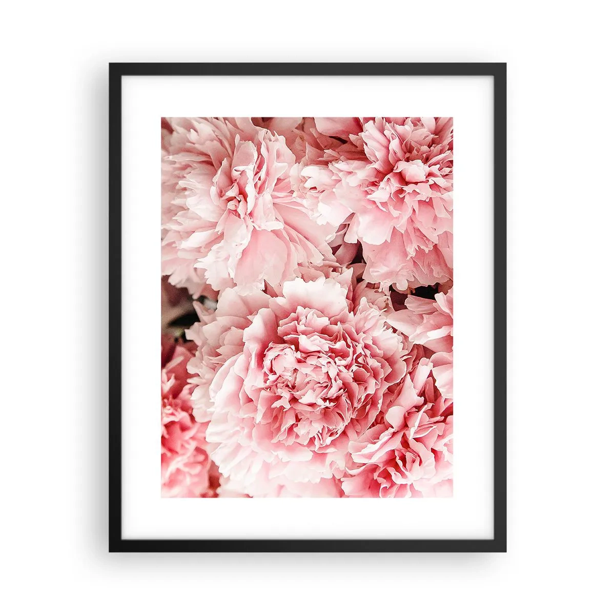 Poster in cornice nera - Sogno rosa - 40x50 cm