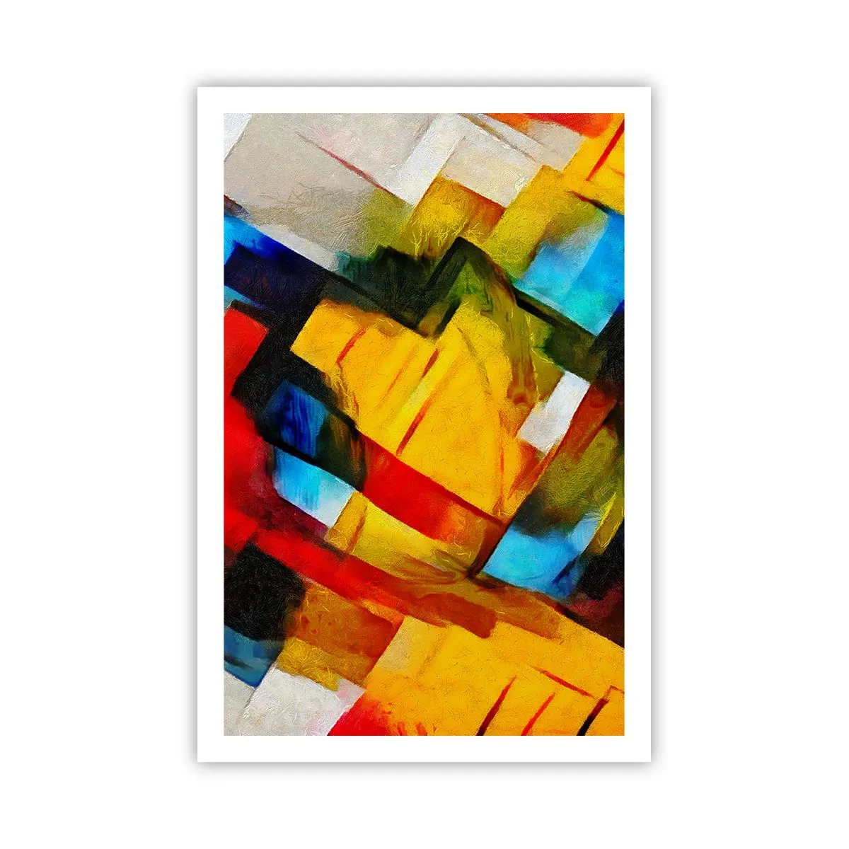 Poster - Intreccio multicolore - 61x91 cm