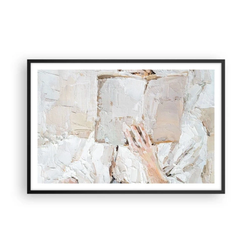 Poster in cornice nera - In un altro mondo - 91x61 cm