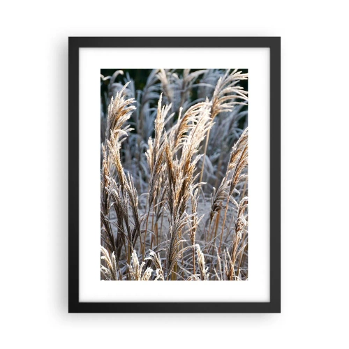 Poster in cornice nera - Vestite di brina - 30x40 cm