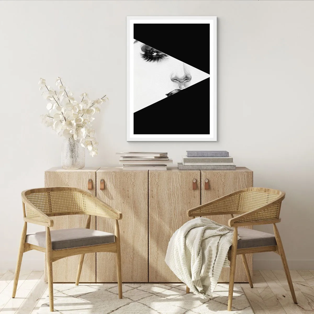 Poster in cornice bianca - Sempre da scoprire - 40x50 cm
