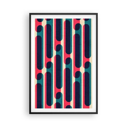 Poster in cornice nera - Avanti fino in fondo - 61x91 cm