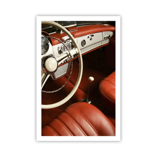 Poster - Lusso in stile vintage - 61x91 cm