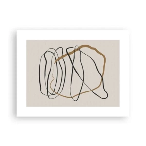 Poster - Composizione: danza intricata - 40x30 cm