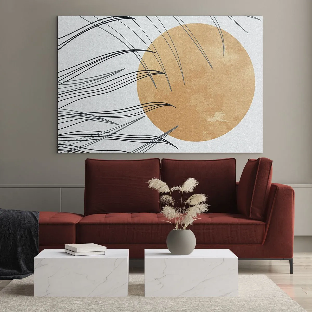 Quadro su vetro - Sempre verso il sole - 70x50 cm