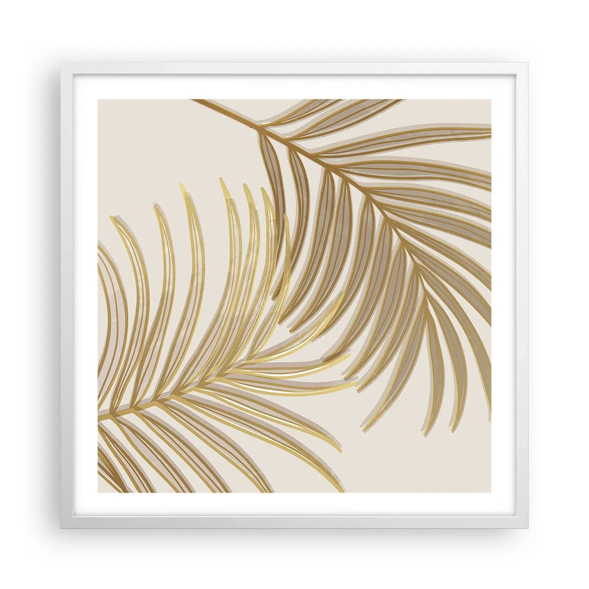 Poster in cornice bianca - Palma d'oro! - 60x60 cm