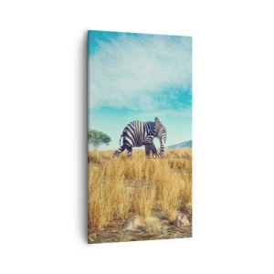 Quadro su tela - Stampe su Tela - Il grigio non è più di moda - 55x100 cm