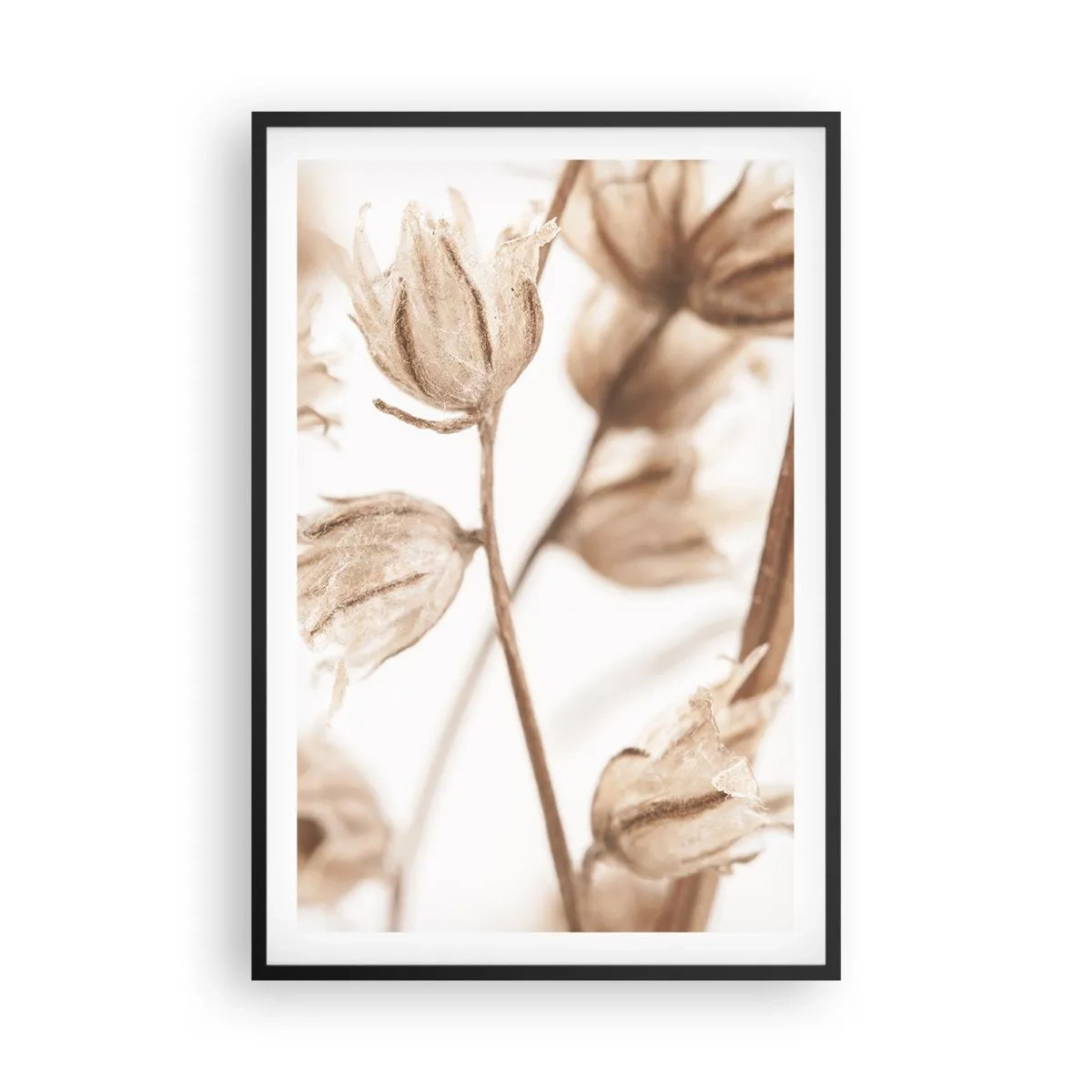 Poster in cornice nera - Suonano alla fine dell'estate - 61x91 cm