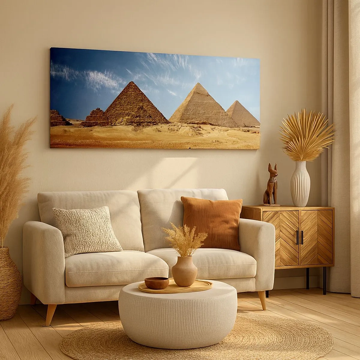 Quadro su tela - Stampe su Tela - 40 secoli ci guardano - 100x40 cm