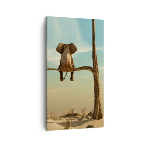 Quadro su tela - Stampe su Tela - Nuovo punto di vista - 45x80 cm