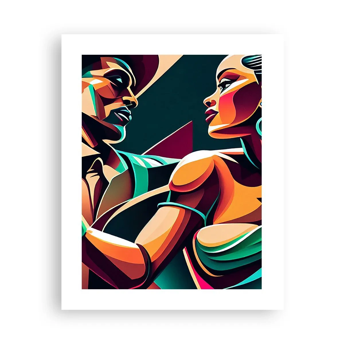 Poster - Al ritmo del cuore - 40x50 cm