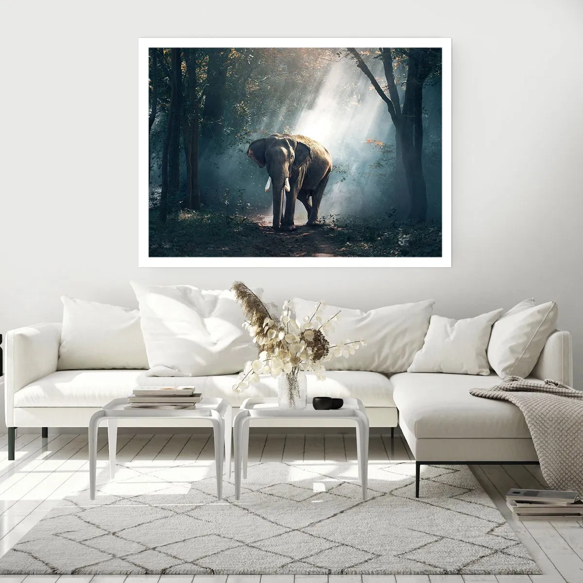 Poster - Tranquilla passeggiata - 91x61 cm