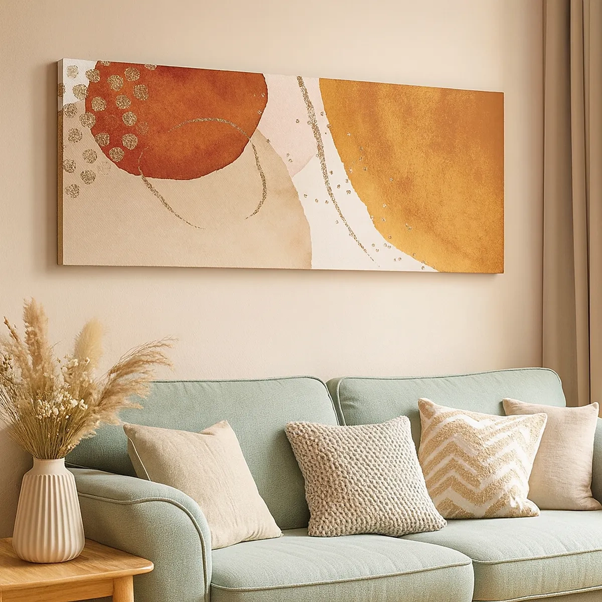 Quadro su tela - Stampe su Tela - Rotondità e movimento - 30x30 cm