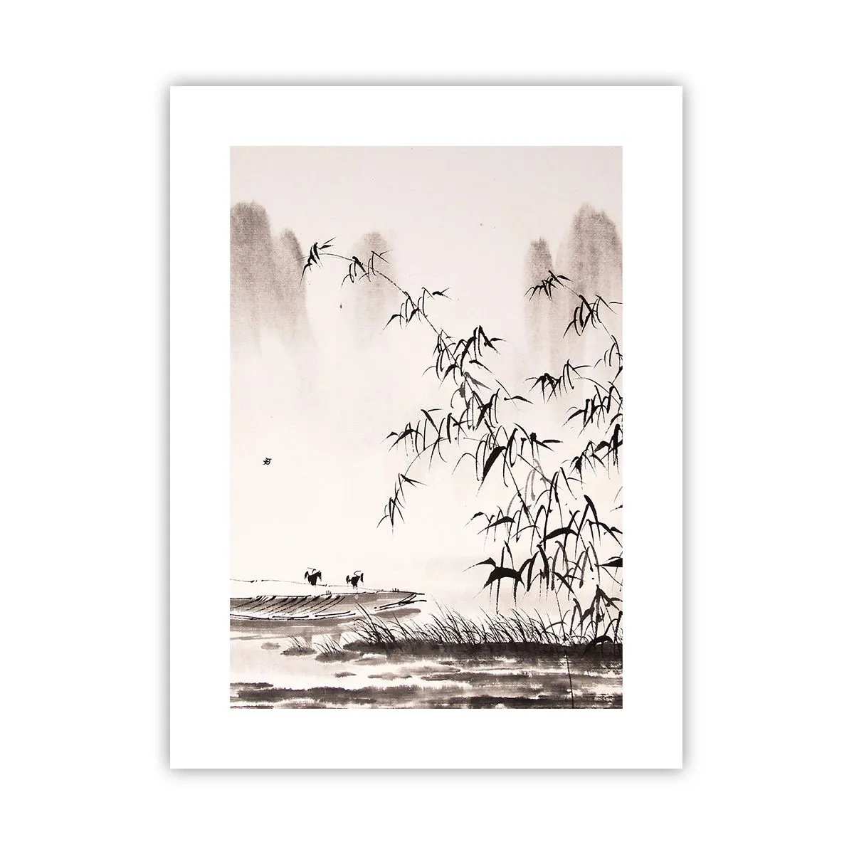 Poster - Il silenzio dei campi di riso - 30x40 cm