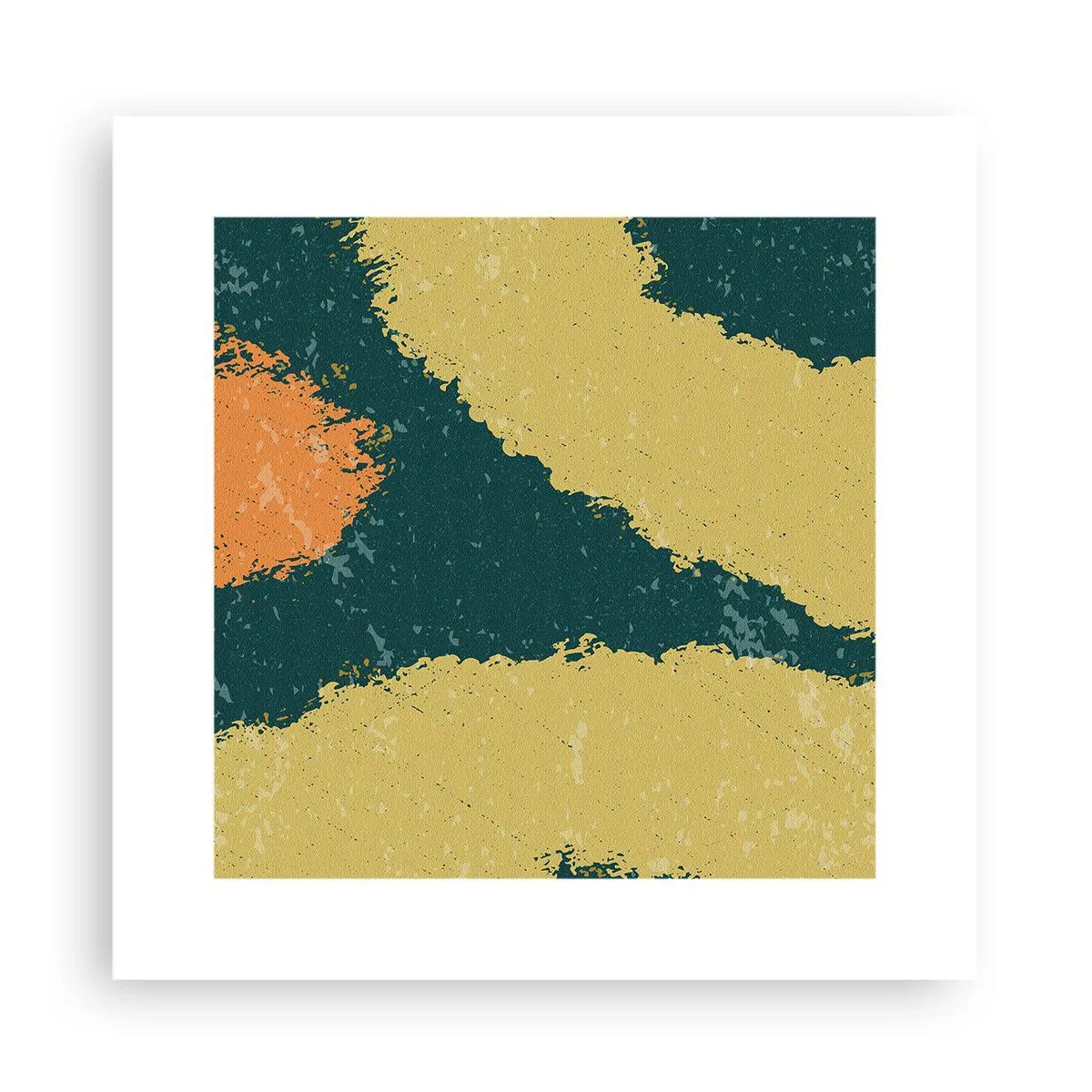 Poster - Astrazione: movimento lento - 30x30 cm