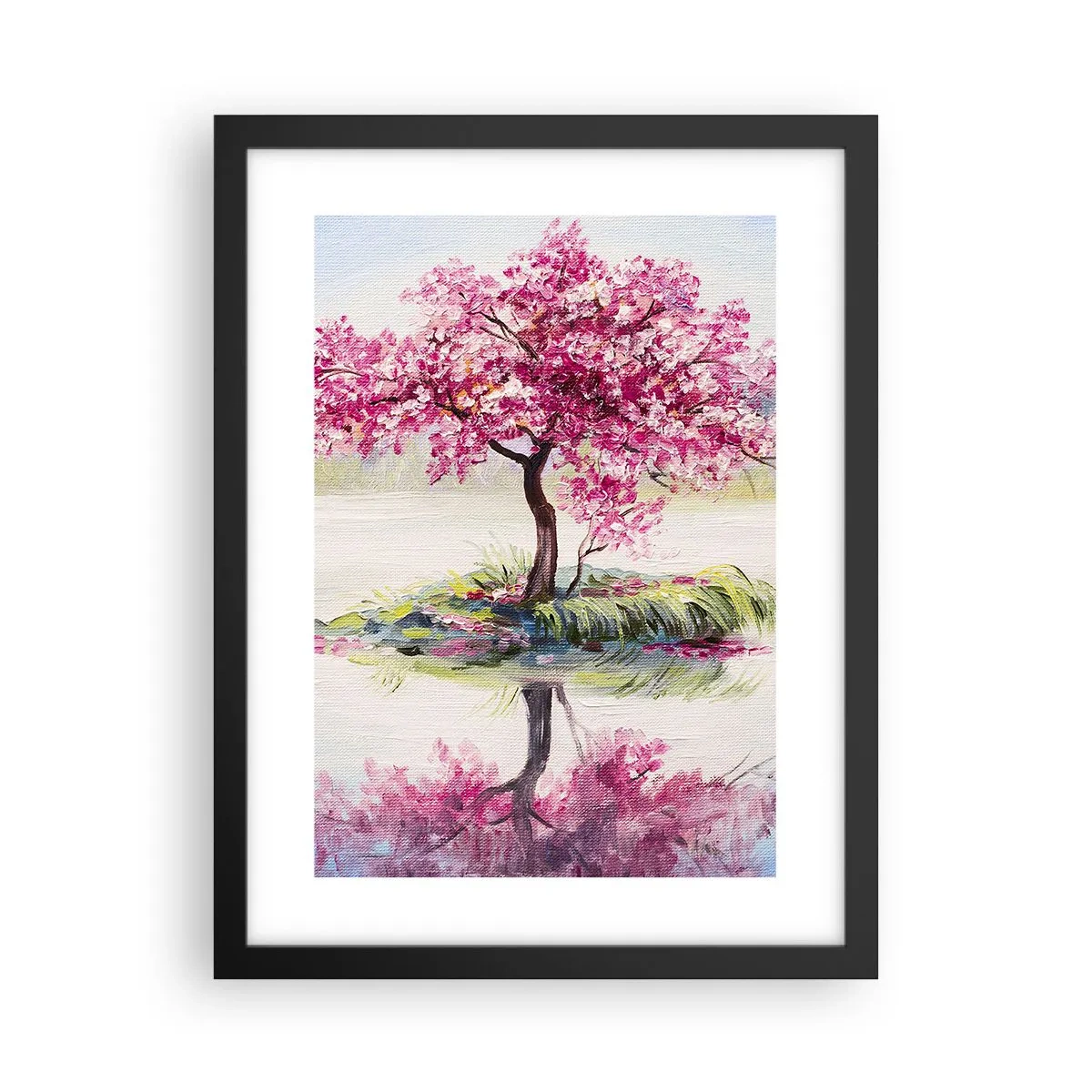 Poster in cornice nera - La festa della primavera - 30x40 cm