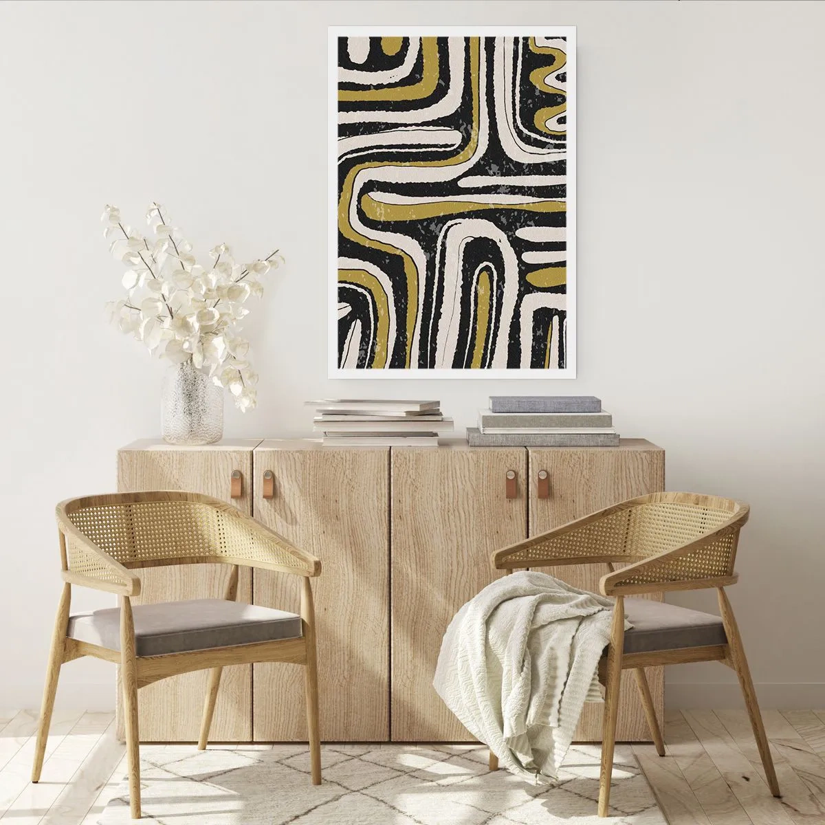 Poster - Composizione: strade e vicoli - 61x91 cm