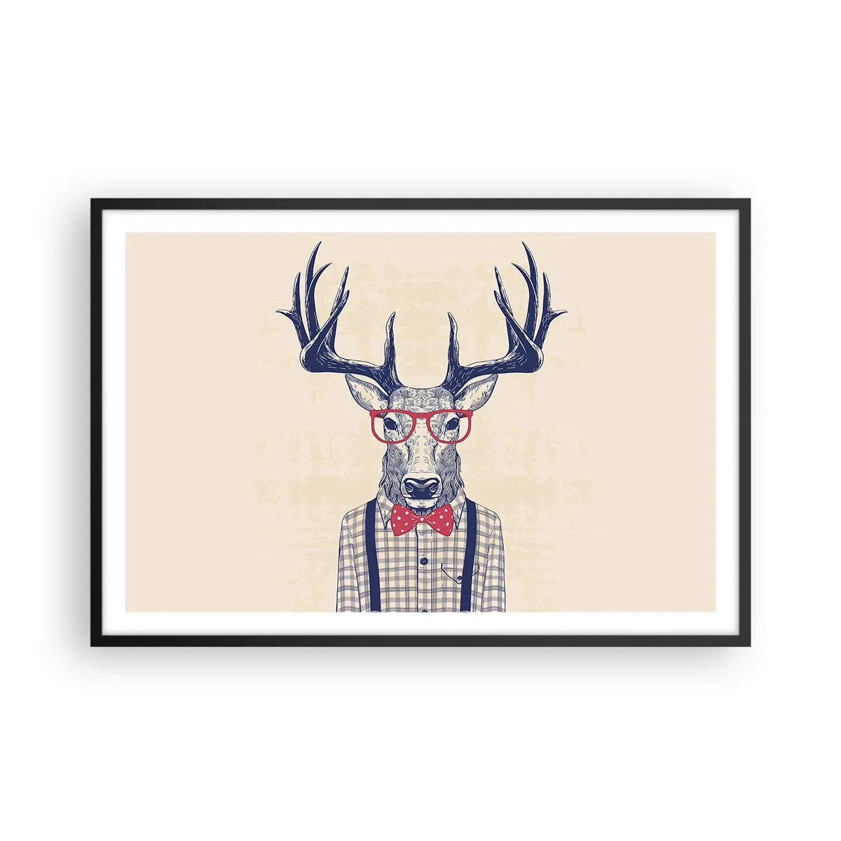 Poster in cornice nera - Divertente stravaganza - 91x61 cm