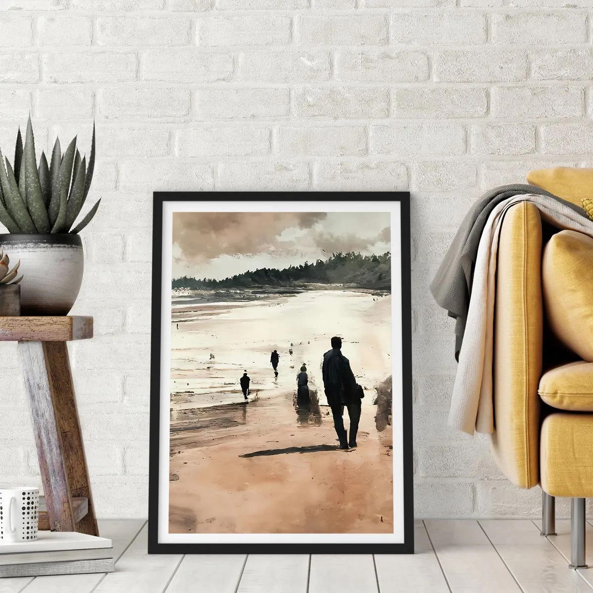 Poster in cornice nera - Convocati - 61x91 cm