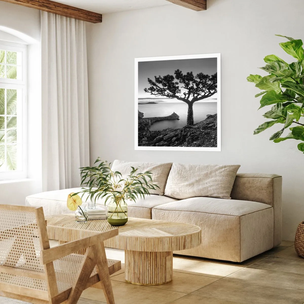 Poster - Pace fino all'orizzonte - 40x40 cm