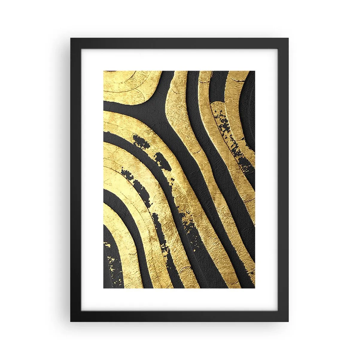 Poster in cornice nera - Tutto scorre - 30x40 cm