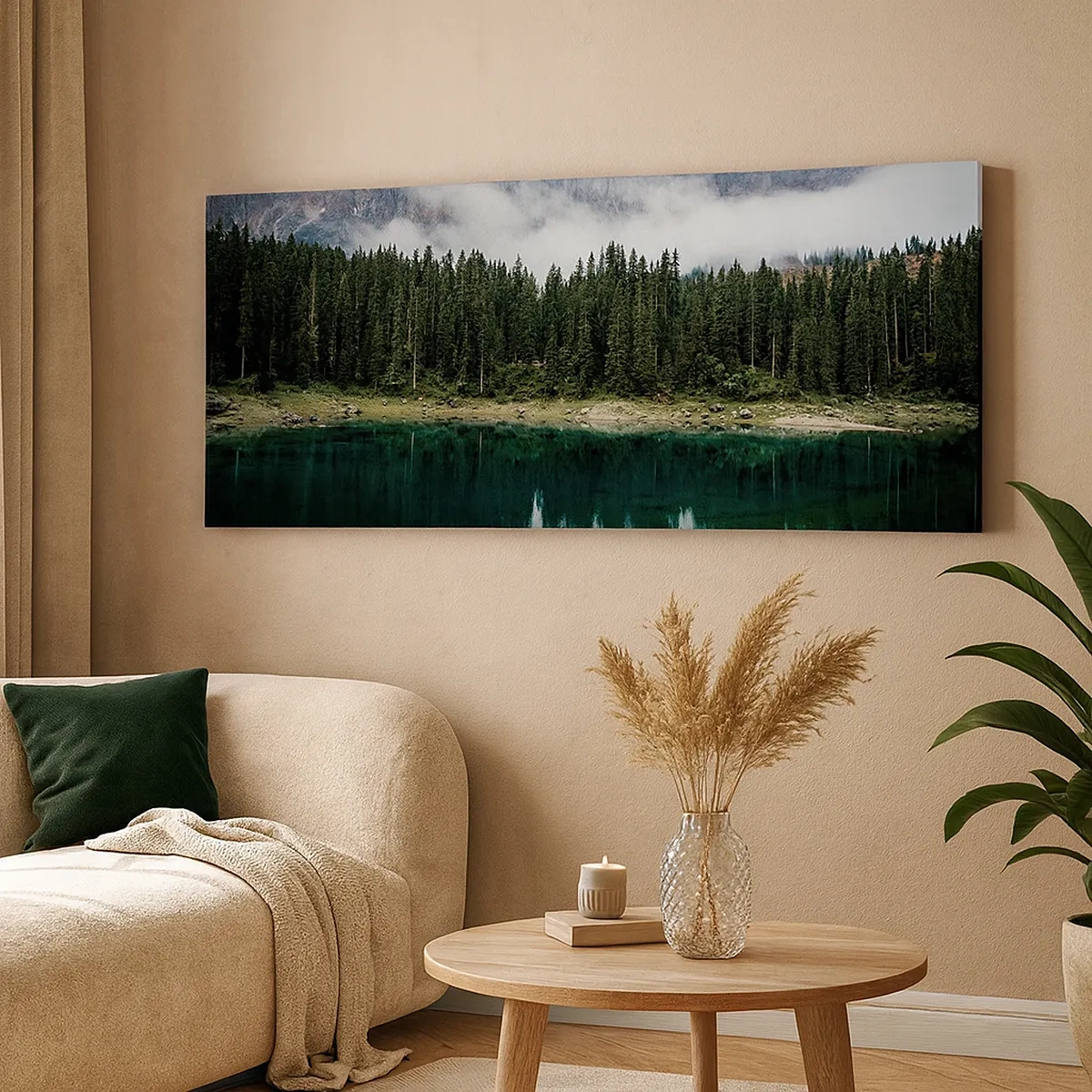 Quadro su tela - Stampe su Tela - Silenzio, non svegliamo l'acqua che dorme... - 30x30 cm