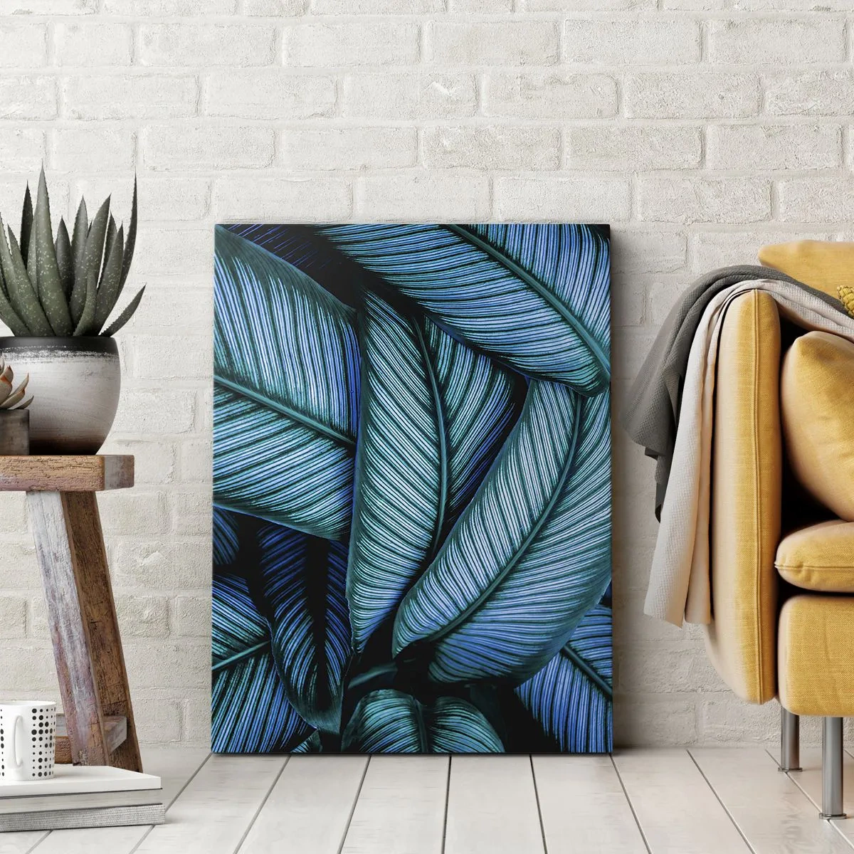 Quadro su tela - Stampe su Tela - Le linee della vita - 55x100 cm