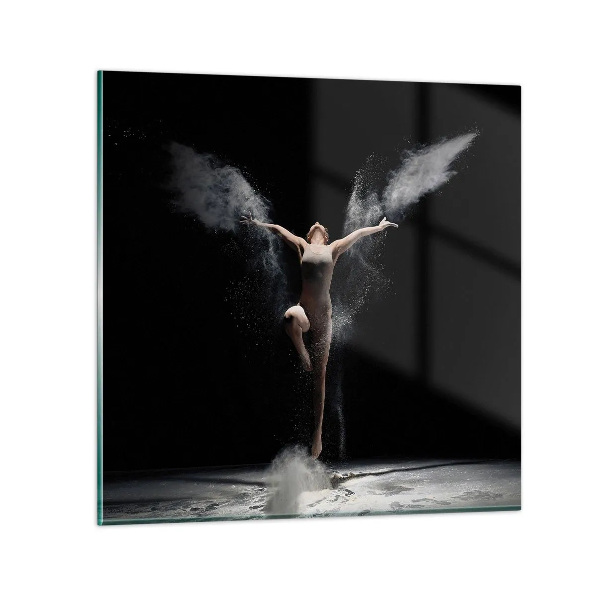 Quadro su vetro - Gli elfi esistono - 70x70 cm