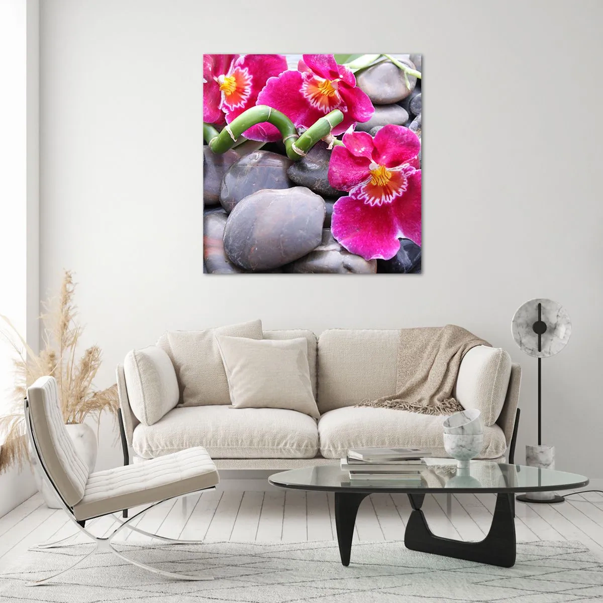 Quadro su vetro - Fresco e calore - 60x60 cm